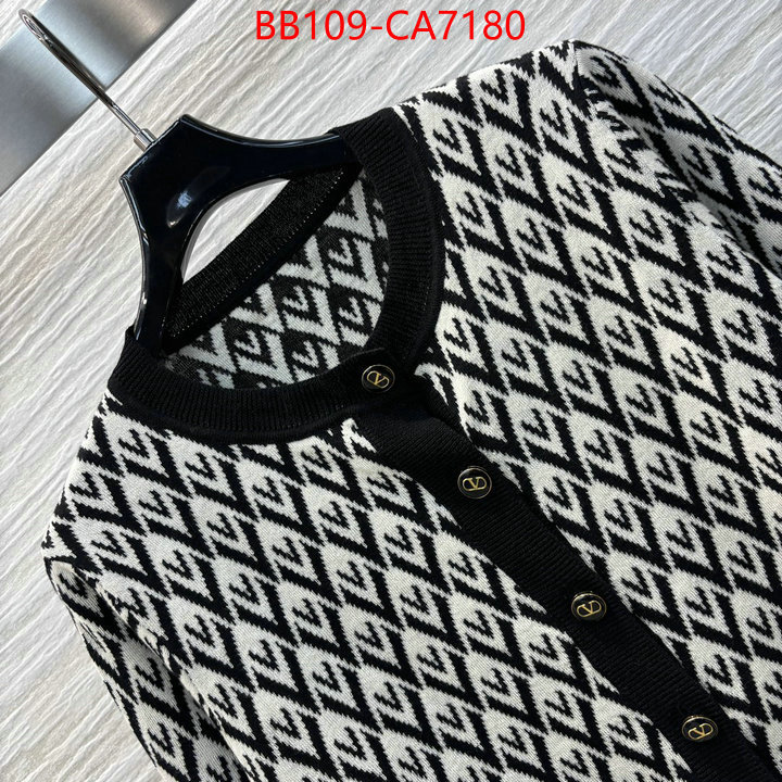 Clothing-Valentino replica designer ID: CA7180 $: 109USD