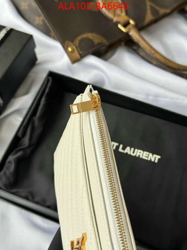 YSL Bags(TOP)-Clutch- luxury cheap replica ID: BA6649 $: 105USD,