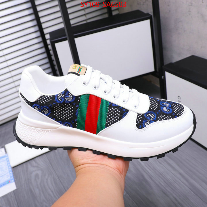 Men Shoes-Gucci buy 2024 replica ID: SA6503 $: 109USD