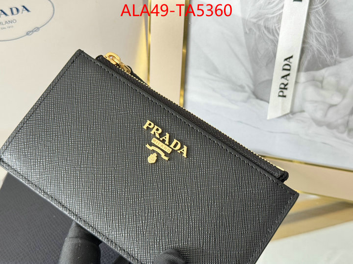 Prada Bags(TOP)-Wallet are you looking for ID: TA5360 $: 49USD,