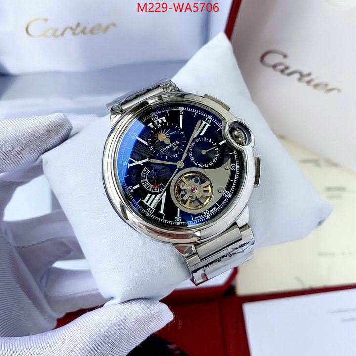 Watch(TOP)-Cartier highest product quality ID: WA5706 $: 229USD