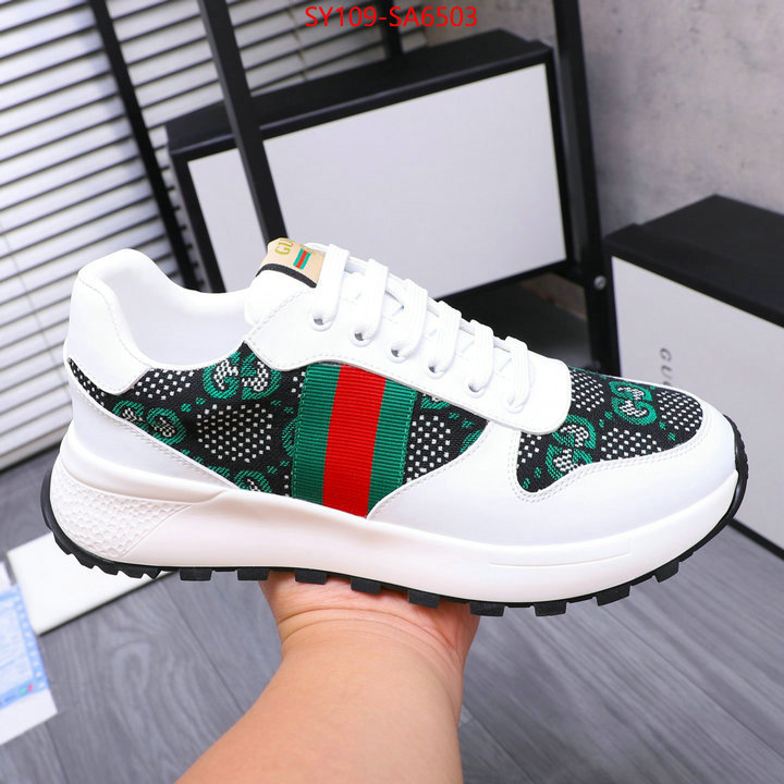 Men Shoes-Gucci buy 2024 replica ID: SA6503 $: 109USD