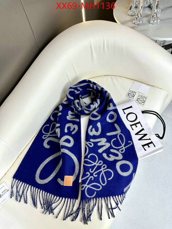 Scarf-Loewe brand designer replica ID: MH1136 $: 69USD