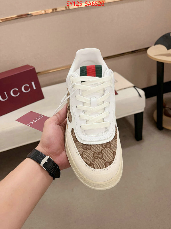 Men Shoes-Gucci 2024 luxury replicas ID: SA6520 $: 125USD