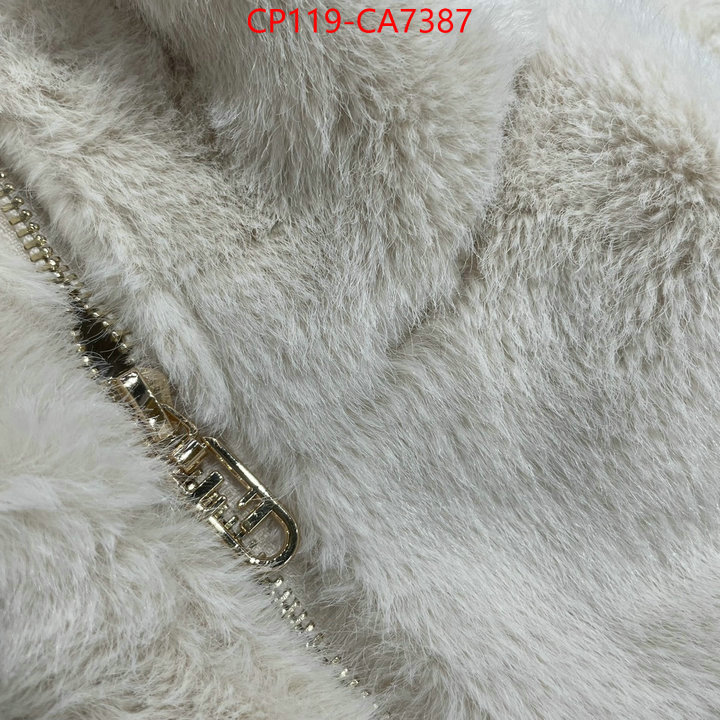 Clothing-Fendi aaaaa class replica ID: CA7387 $: 119USD