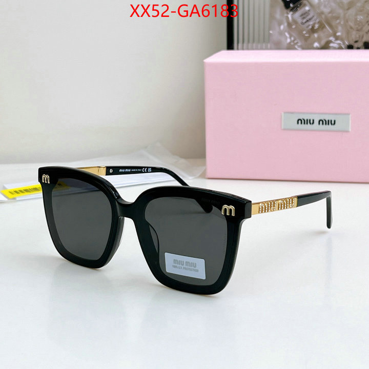 Glasses-Miu Miu aaaaa replica designer ID: GA6183 $: 52USD