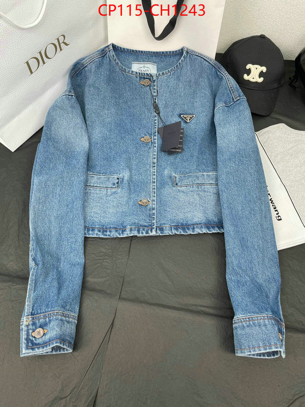 Clothing-Prada where can i find ID: CH1243 $: 115USD