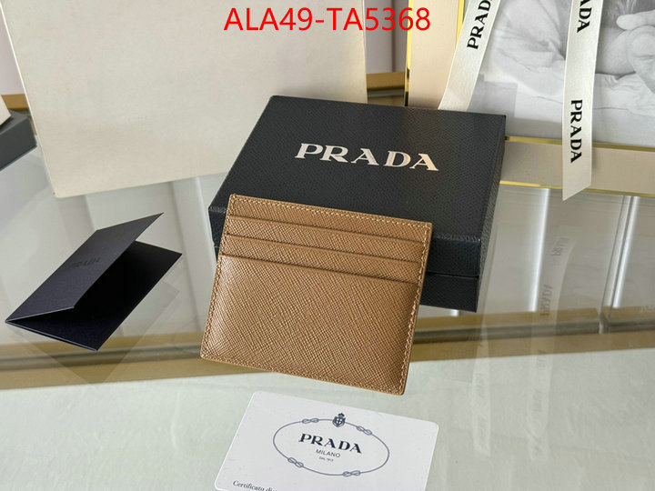 Prada Bags(TOP)-Wallet high quality replica ID: TA5368 $: 49USD,