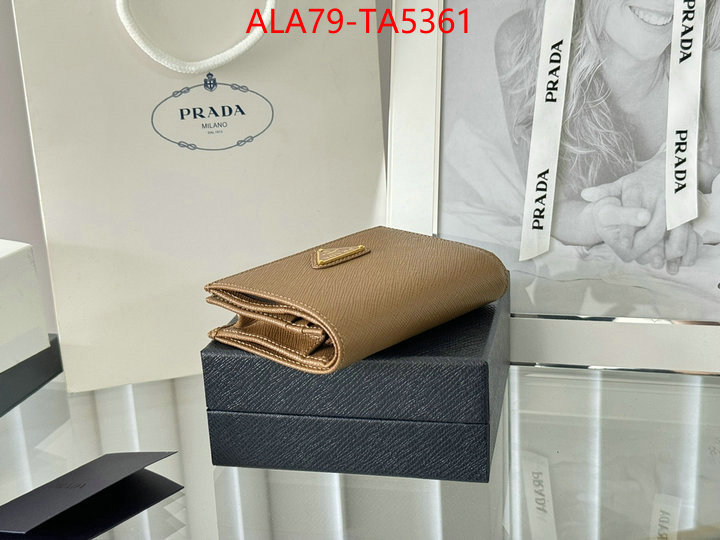 Prada Bags(TOP)-Wallet is it illegal to buy dupe ID: TA5361 $: 79USD,