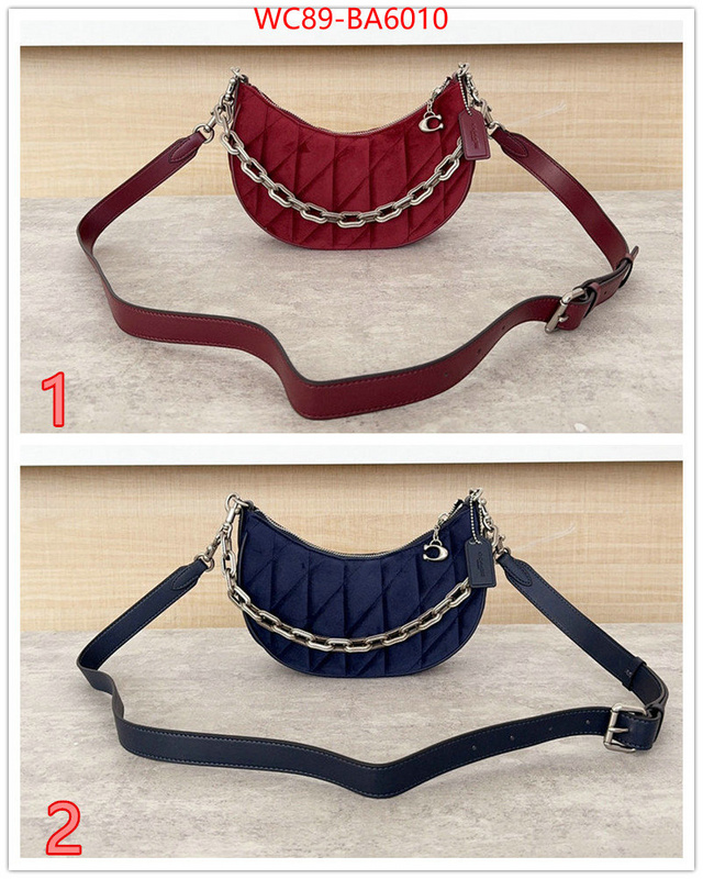 Coach Bags(4A)-Crossbody- what is a 1:1 replica ID: BA6010 $: 89USD,