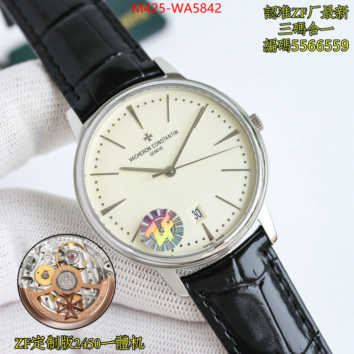 Watch(TOP)-Vacheron Constantin buy replica ID: WA5842 $: 425USD