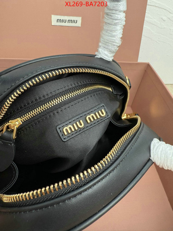 Miu Miu Bags(TOP)-Crossbody- new designer replica ID: BA7203 $: 269USD,