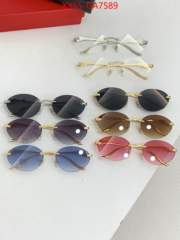 Glasses-Cartier best knockoff ID: GA7589 $: 65USD