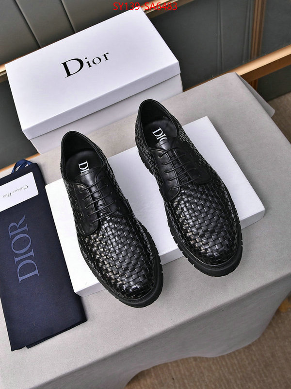 Men shoes-Dior 1:1 replica ID: SA6483 $: 139USD