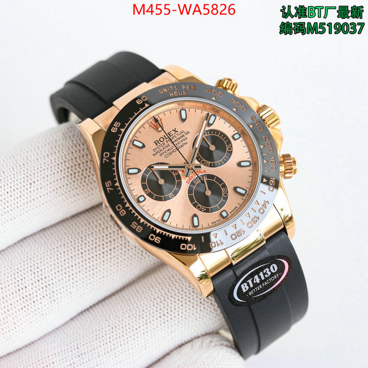 Watch(TOP)-Rolex luxury cheap replica ID: WA5826 $: 455USD