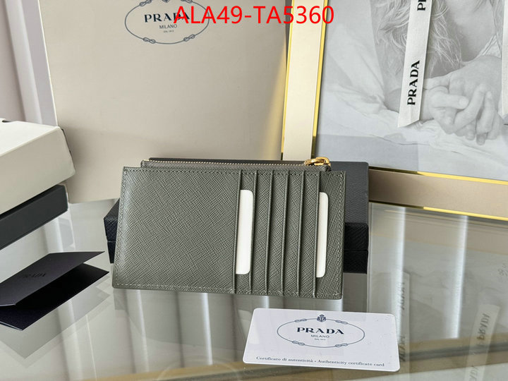 Prada Bags(TOP)-Wallet are you looking for ID: TA5360 $: 49USD,