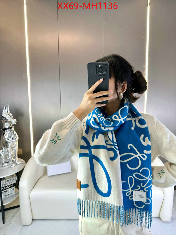 Scarf-Loewe brand designer replica ID: MH1136 $: 69USD