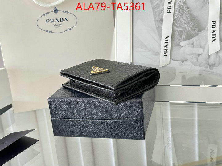 Prada Bags(TOP)-Wallet is it illegal to buy dupe ID: TA5361 $: 79USD,