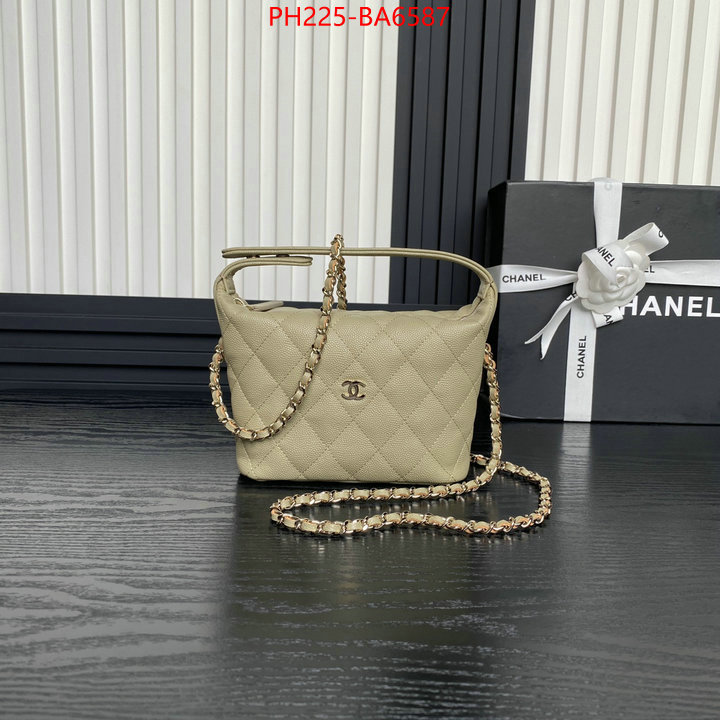 Chanel Bags(TOP)-Crossbody- mirror quality ID: BA6587 $: 225USD,