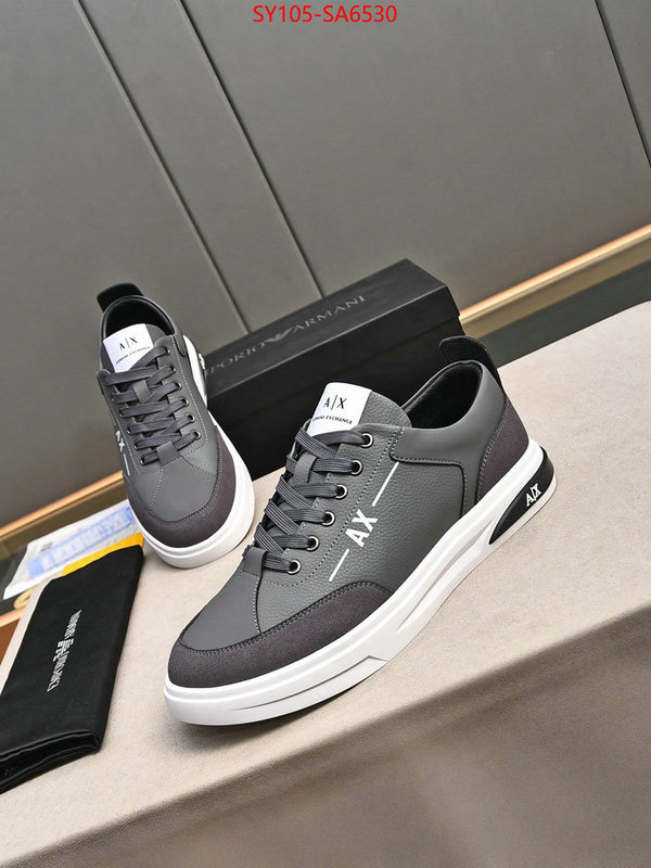 Men shoes-Armani where to find the best replicas ID: SA6530 $: 105USD