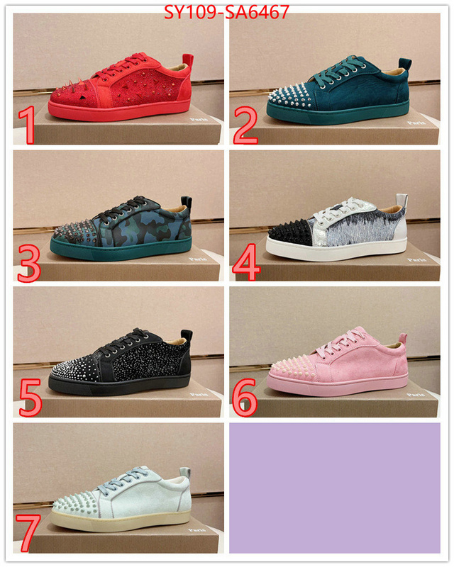 Men Shoes-Christian Louboutin same as original ID: SA6467 $: 109USD