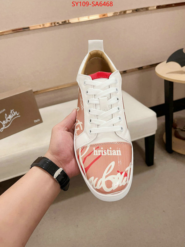 Men Shoes-Christian Louboutin first top ID: SA6468 $: 109USD