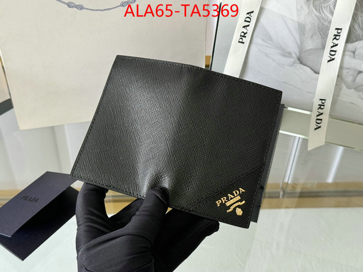 Prada Bags(TOP)-Wallet 2024 aaaaa replica customize ID: TA5369 $: 65USD,