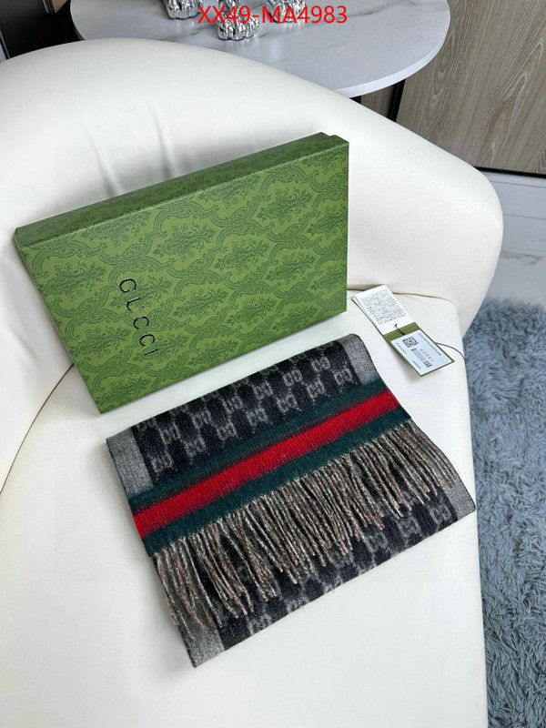 Scarf-Gucci luxury fashion replica designers ID: MA4983 $: 49USD