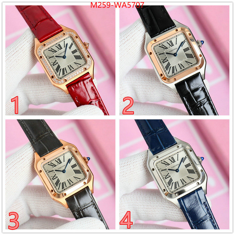 Watch(TOP)-Cartier replica aaaaa+ designer ID: WA5707 $: 259USD