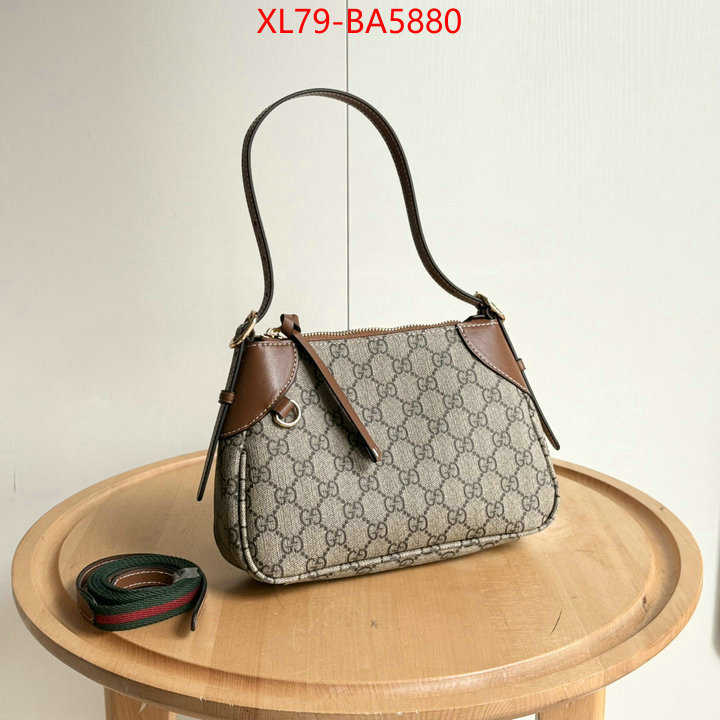 Gucci Bags(4A)-Crossbody- wholesale designer shop ID: BA5880 $: 79USD,