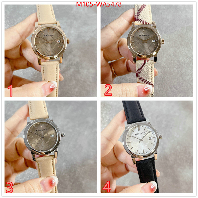 Watch(4A)-Burberry replica designer ID: WA5478 $: 105USD