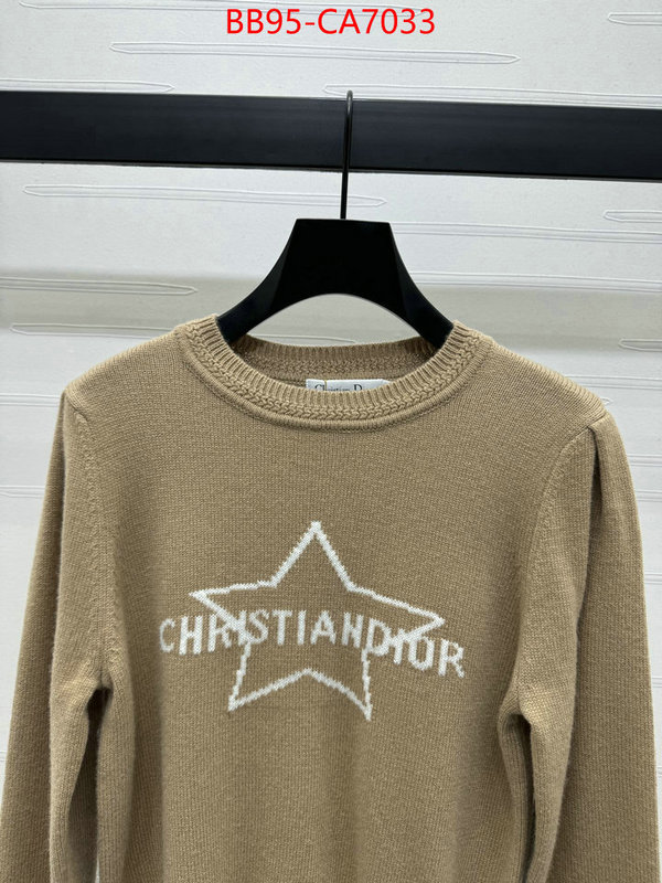 Clothing-Dior cheap replica designer ID: CA7033 $: 95USD