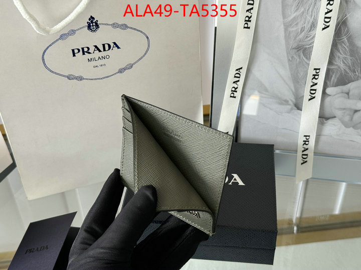 Prada Bags(TOP)-Wallet top brands like ID: TA5355 $: 49USD,