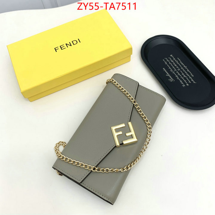 Fendi Bags(4A)-Wallet- the highest quality fake ID: TA7511 $: 55USD,