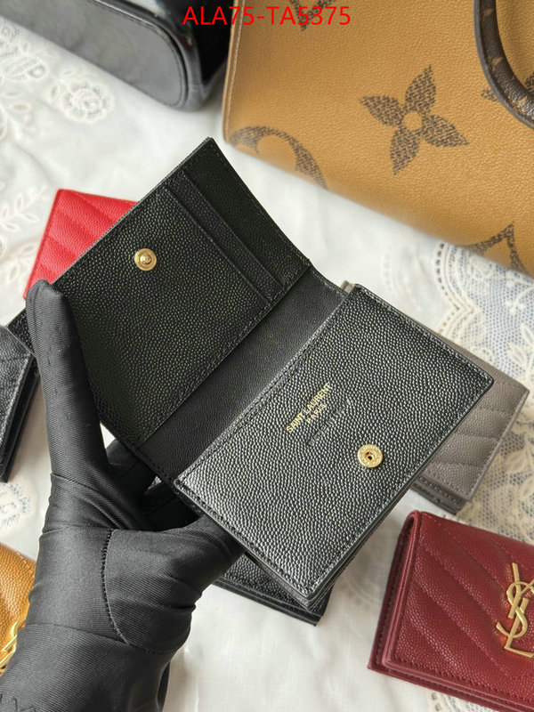 YSL Bags(TOP)-Wallet- replicas buy special ID: TA5375 $: 75USD,