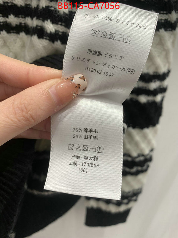 Clothing-Dior best website for replica ID: CA7056 $: 115USD