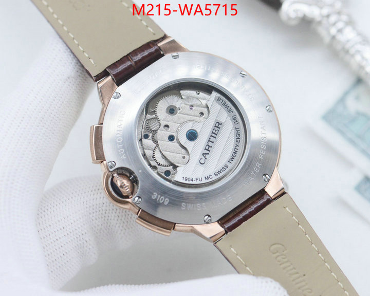 Watch(TOP)-Cartier where can i buy ID: WA5715 $: 215USD