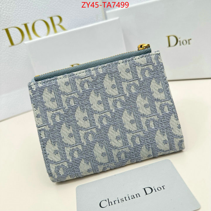 Dior Bags(4A)-Wallet- best ID: TA7499 $: 45USD,