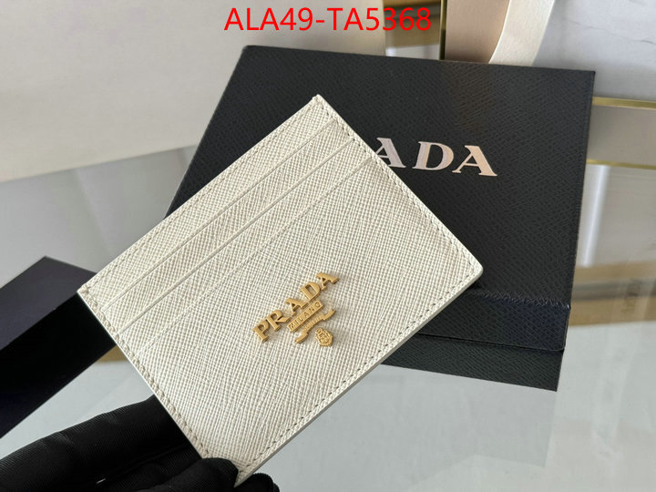 Prada Bags(TOP)-Wallet high quality replica ID: TA5368 $: 49USD,