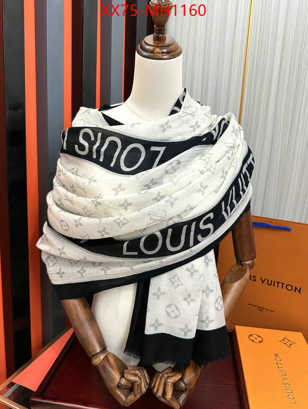 Scarf-LV shop cheap high quality 1:1 replica ID: MH1160 $: 75USD