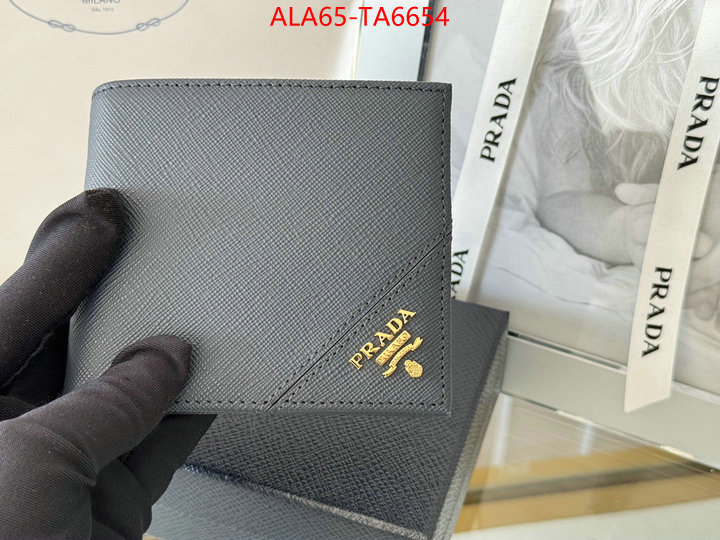 Prada Bags(TOP)-Wallet best luxury replica ID: TA6654 $: 65USD,