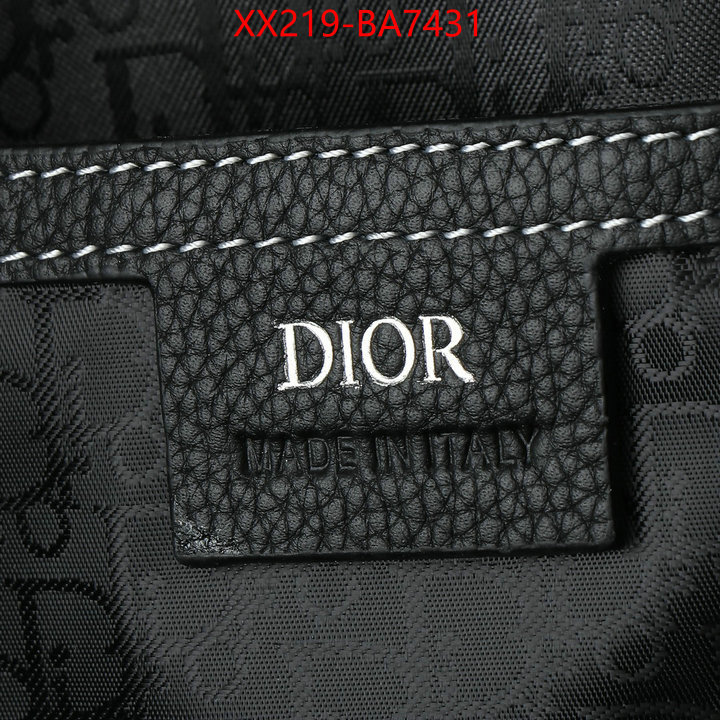 Dior Bags(TOP)-Backpack- replica sale online ID: BA7431 $: 219USD,