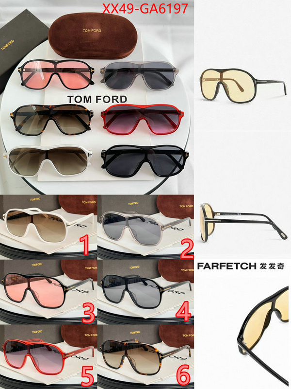 Glasses-Tom Ford best quality fake ID: GA6197 $: 49USD