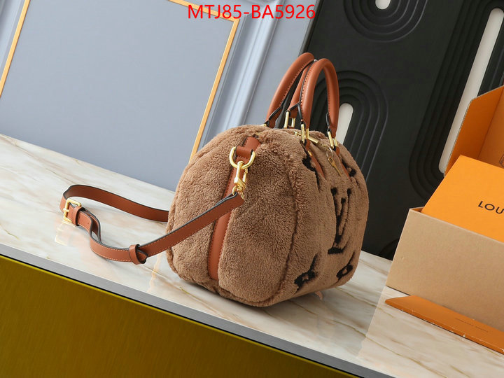 LV Bags(4A)-Speedy- buy best high-quality ID: BA5926 $: 85USD,