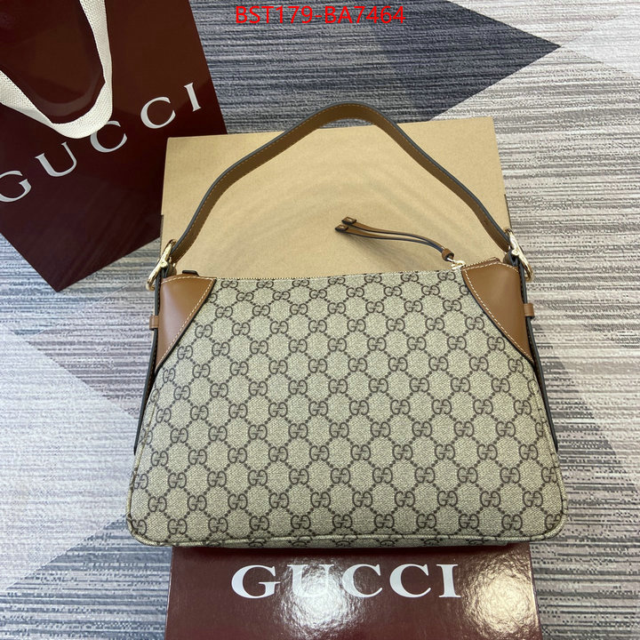 Gucci Bags(TOP)-Handbag- top quality replica ID: BA7464 $: 179USD,