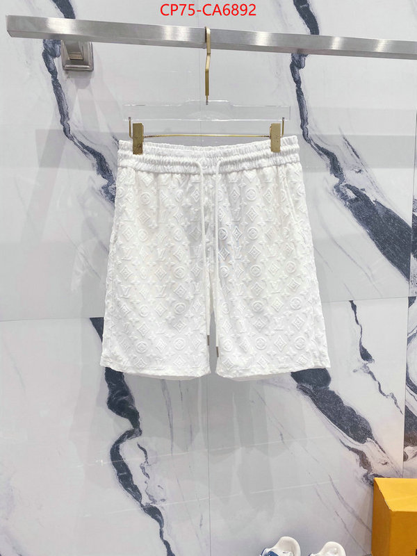 Clothing-LV 7 star quality designer replica ID: CA6892 $: 75USD