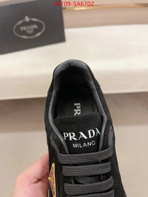 Men shoes-Prada top brands like ID: SA6702 $: 109USD