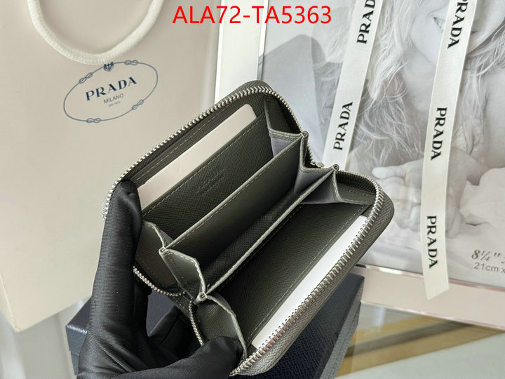 Prada Bags(TOP)-Wallet the most popular ID: TA5363 $: 72USD,