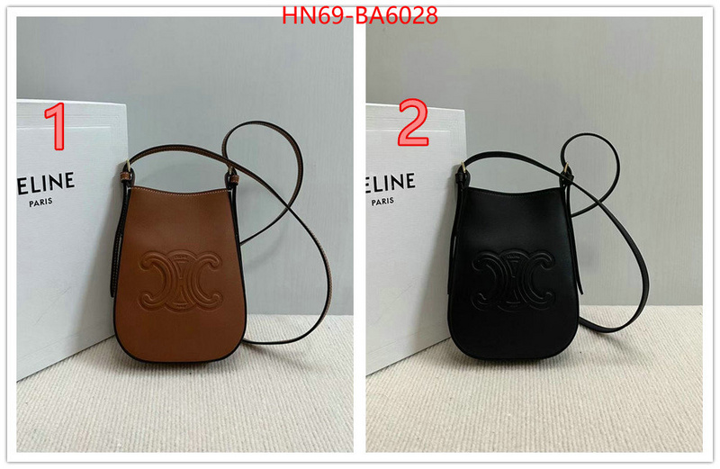 CELINE Bags(4A)-Crossbody- cheap wholesale ID: BA6028 $: 69USD,