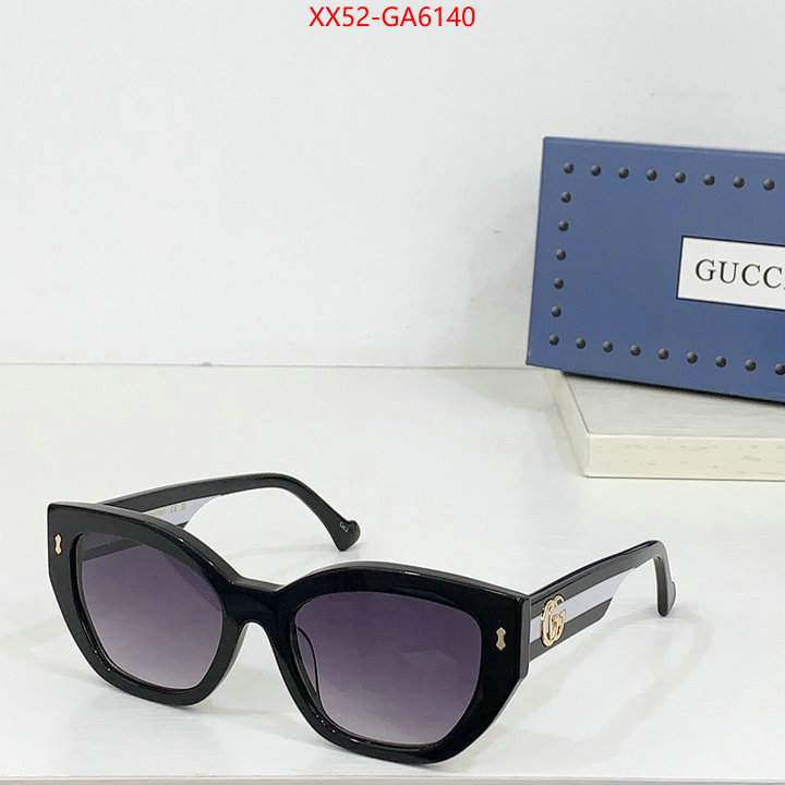 Glasses-Gucci luxury shop ID: GA6140 $: 52USD